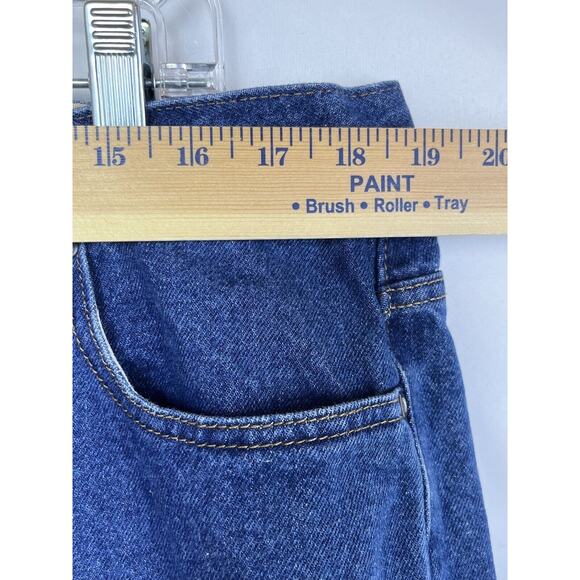 Red Head Brand Co. Men's Size 38x30 Blue Dark Wash Denim Classic 5 Pocket Jeans - Picture 5 of 8